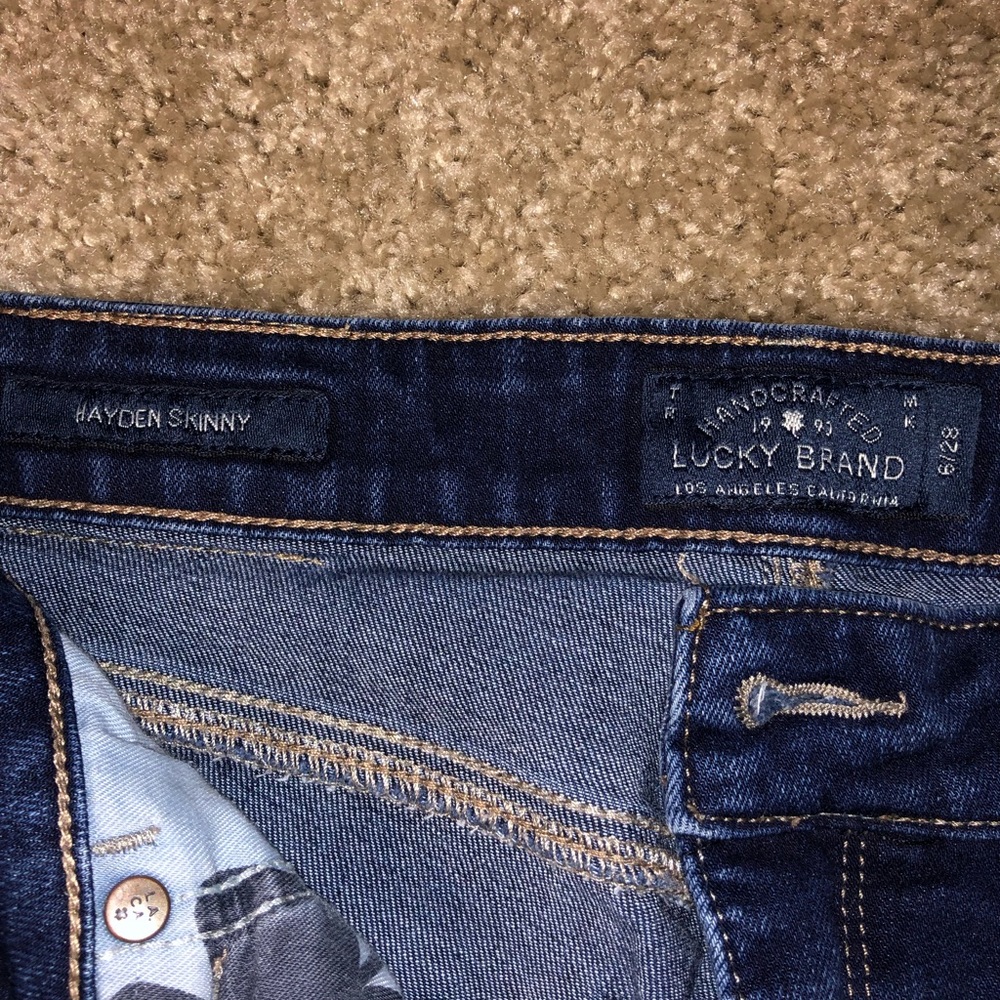 Lucky Brand Hayden Skinny size 6/28 2